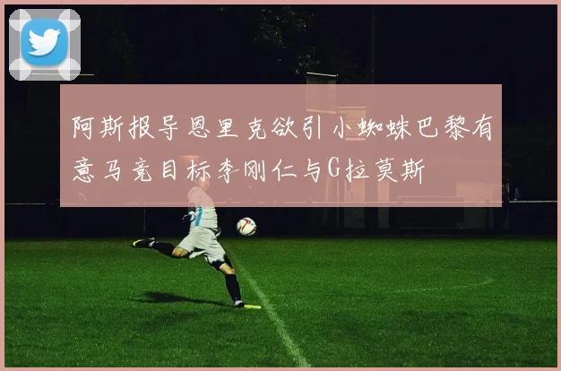 阿斯报导恩里克欲引小蜘蛛巴黎有意马竞目标李刚仁与G拉莫斯